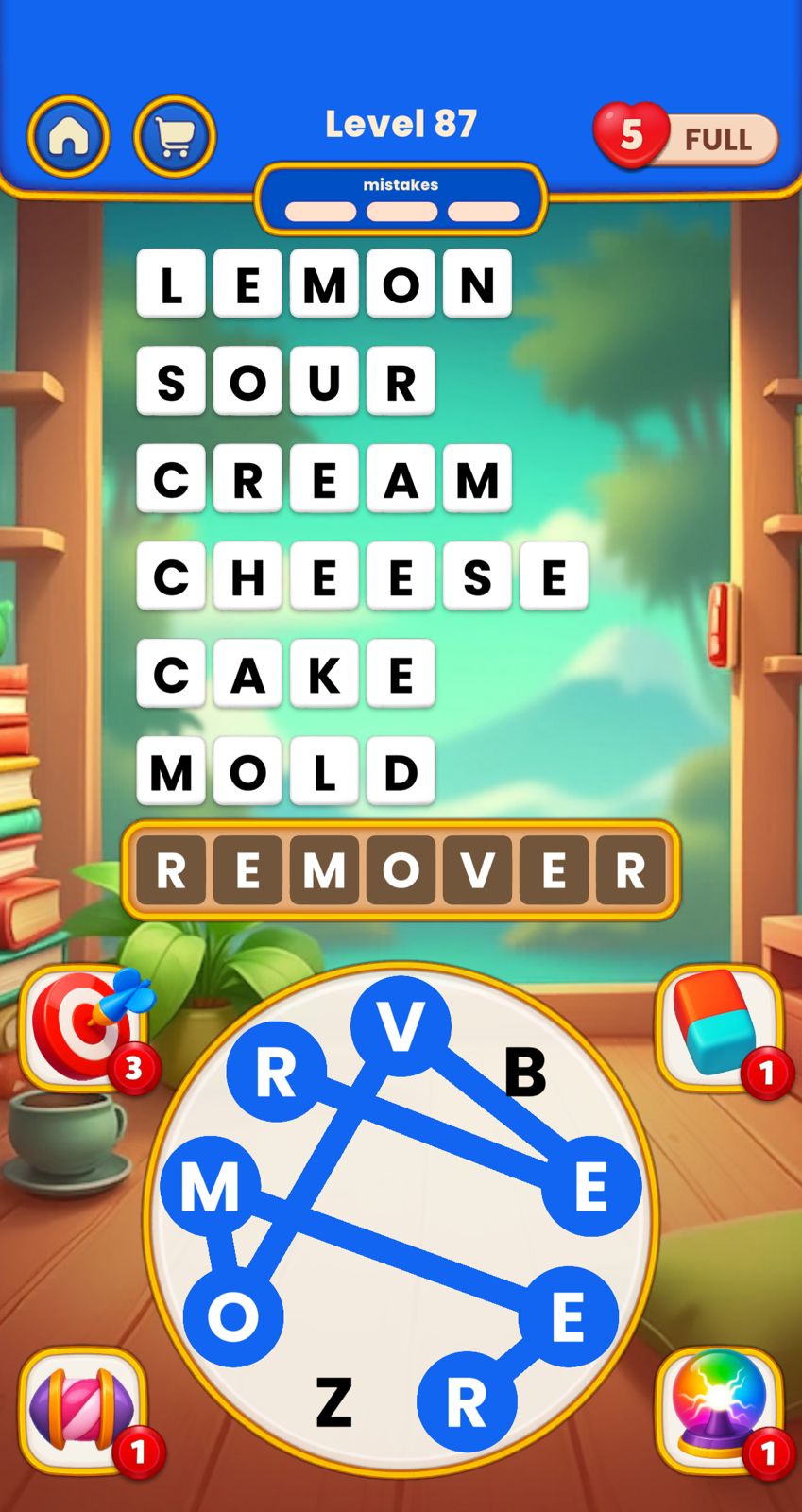 Word Tangle Level 87