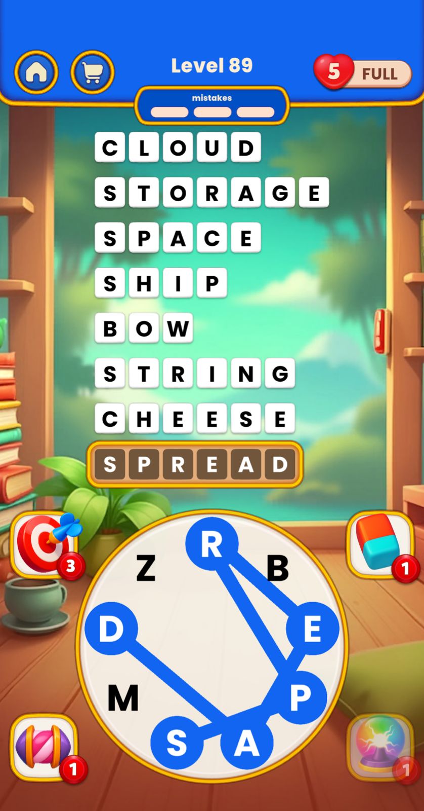 Word Tangle Level 89