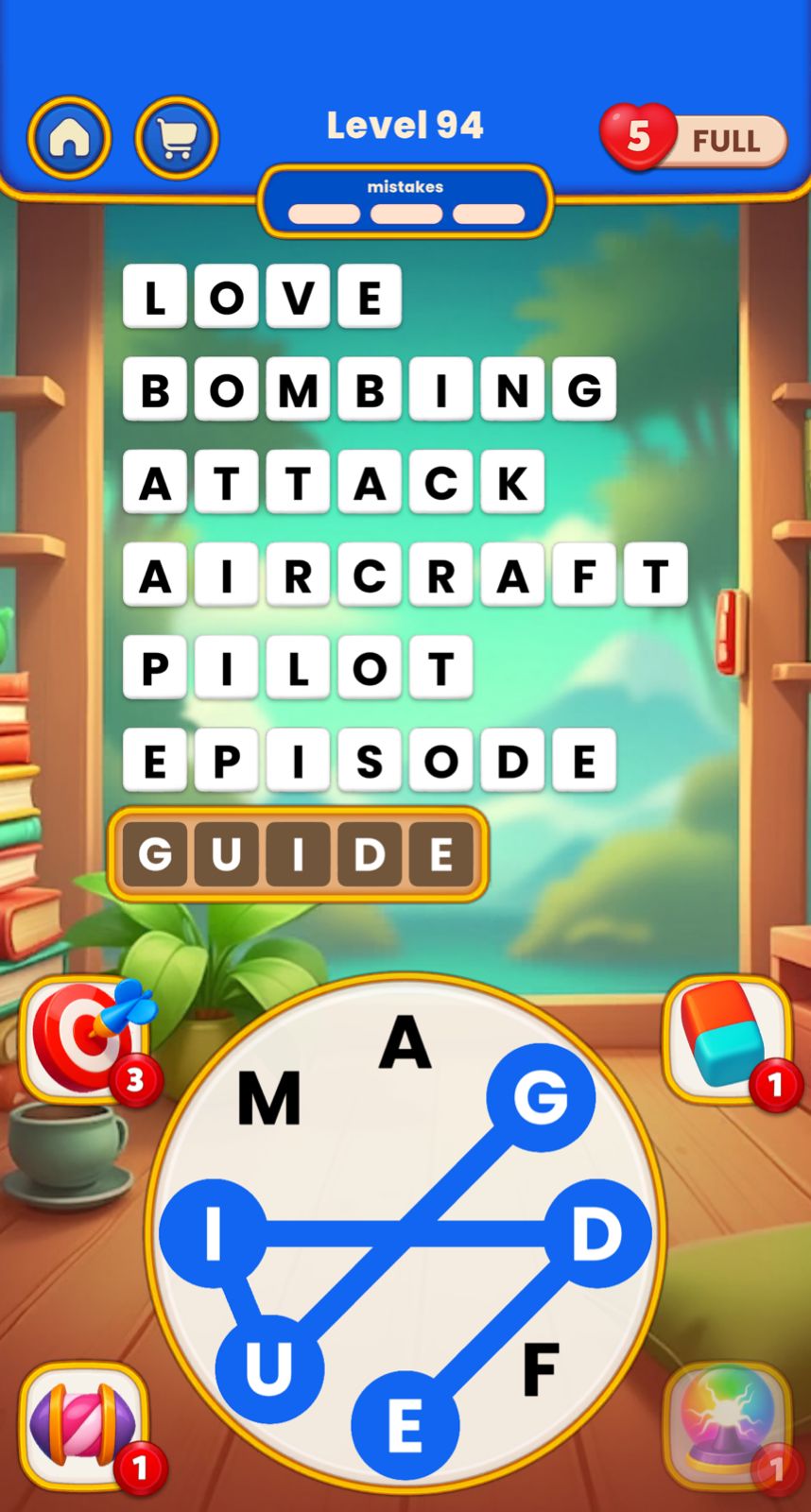 Word Tangle Level 94