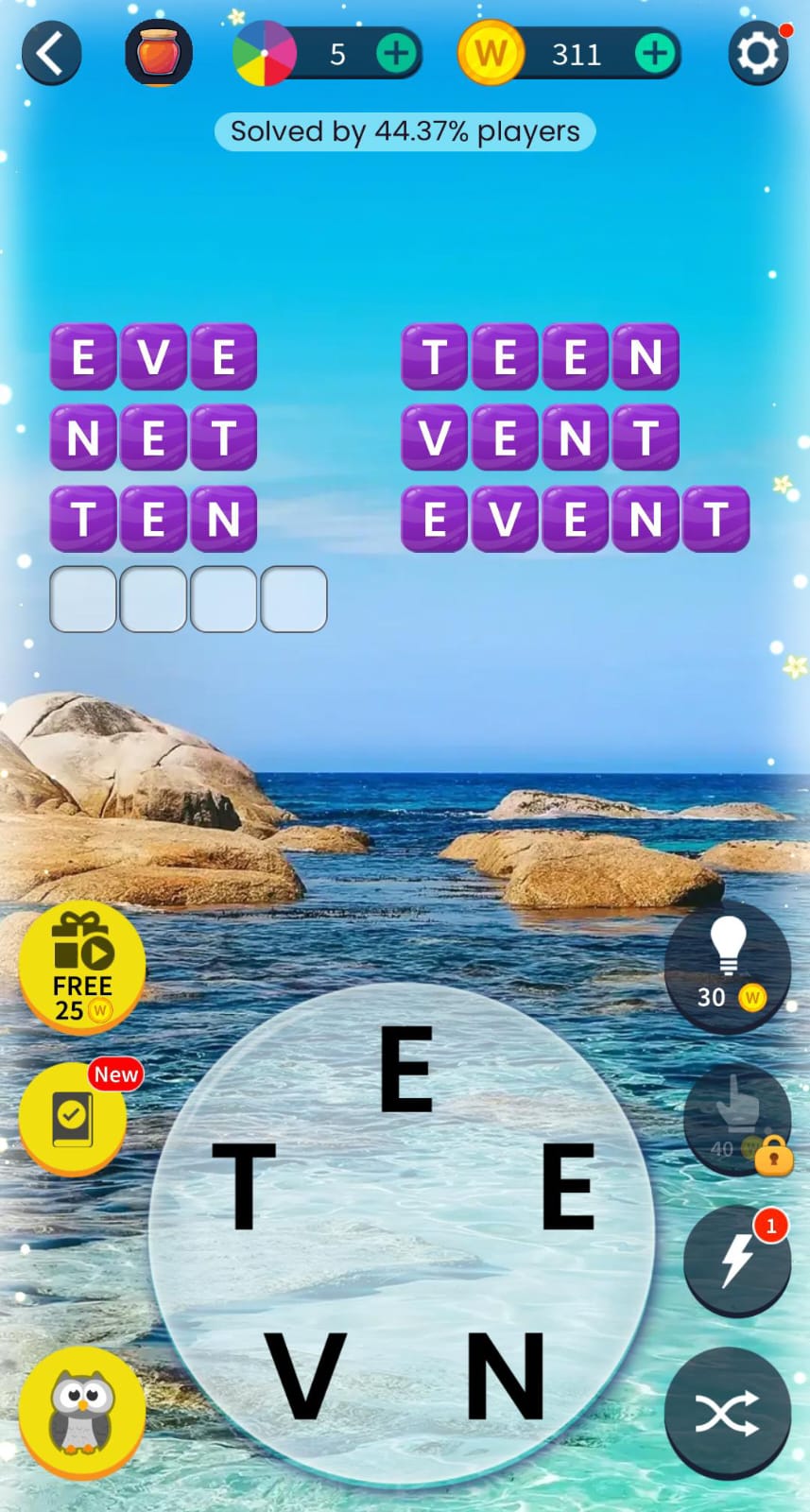 Word Tour Level 40