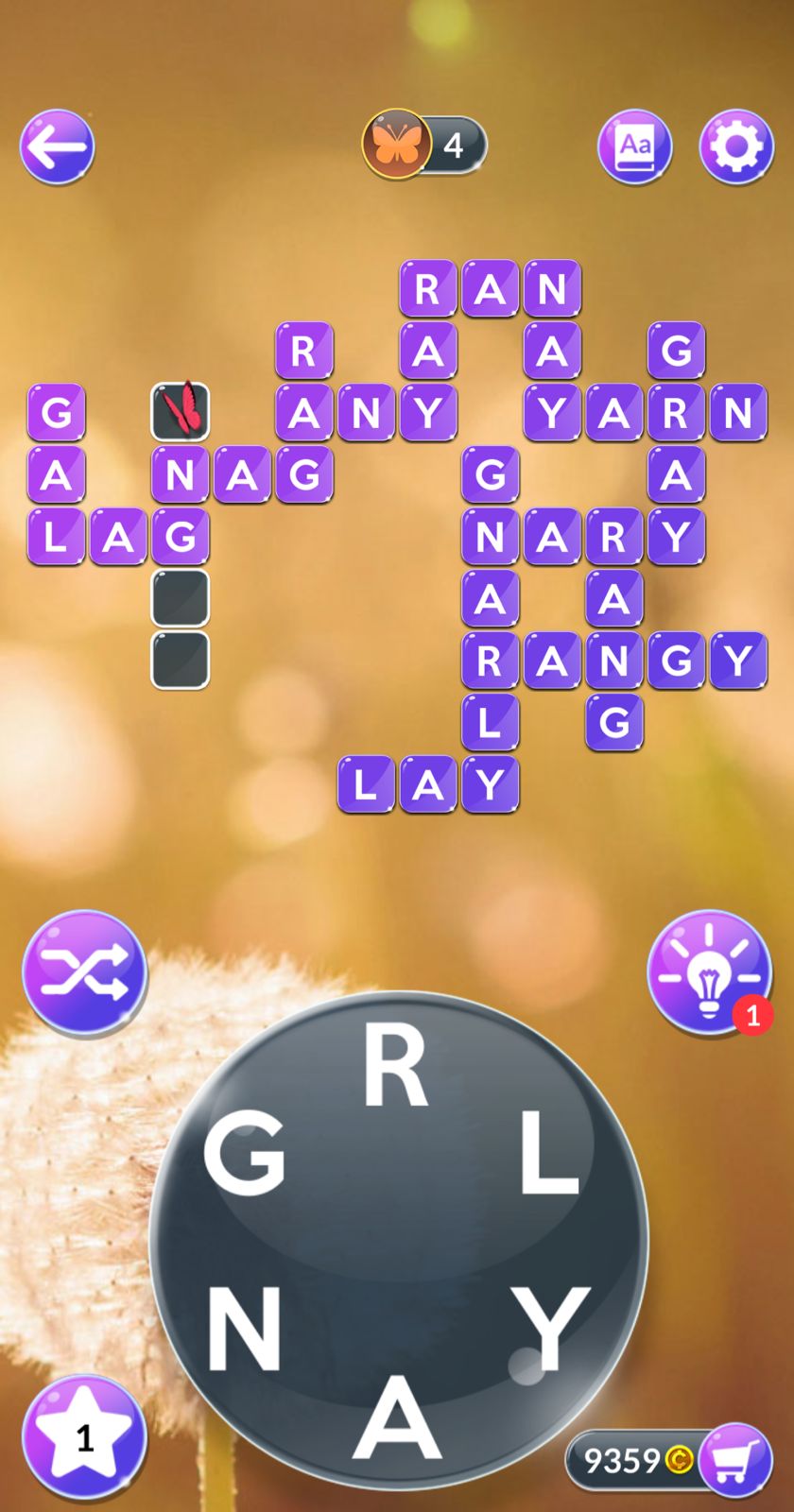 Wordscapes In Bloom Daily August 12 2025