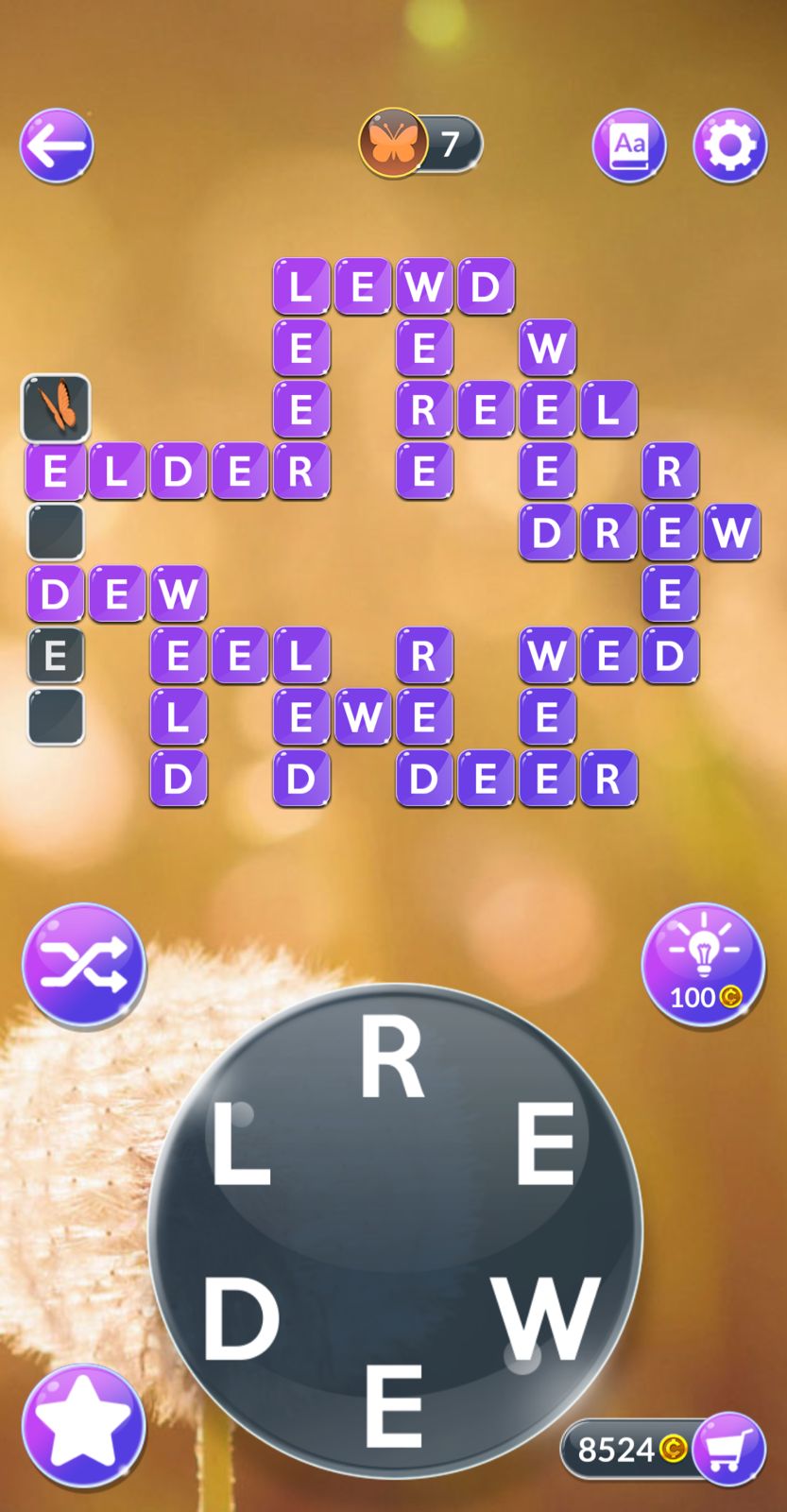 Wordscapes In Bloom Daily August 20 2025