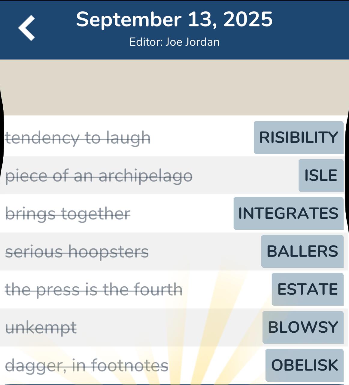 7 Little Words September 13 2025 3