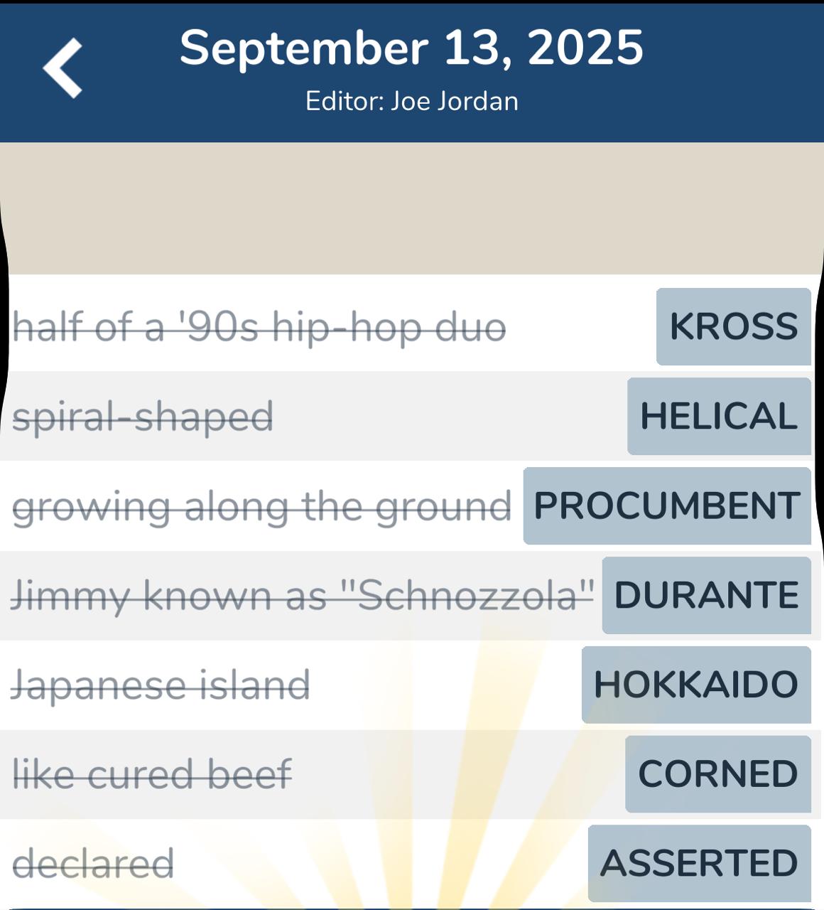 7 Little Words September 13 2025 4