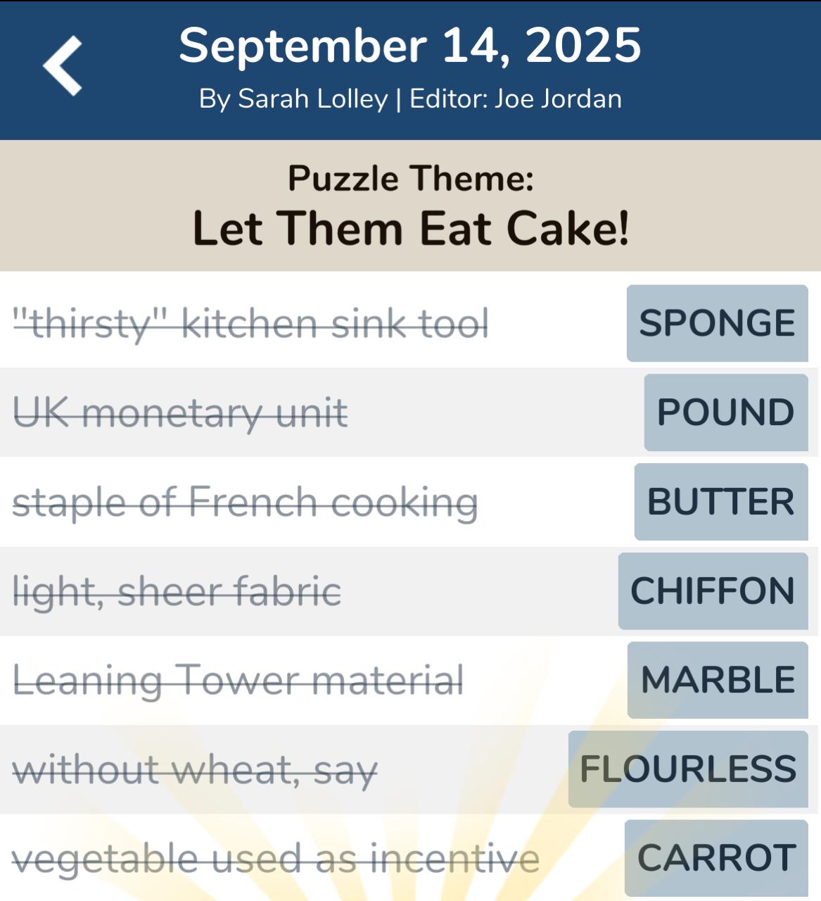 7 Little Words September 14 2025