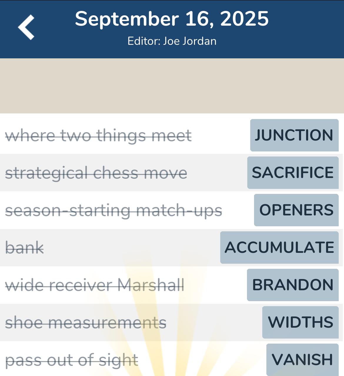 7 Little Words September 16 2025 2