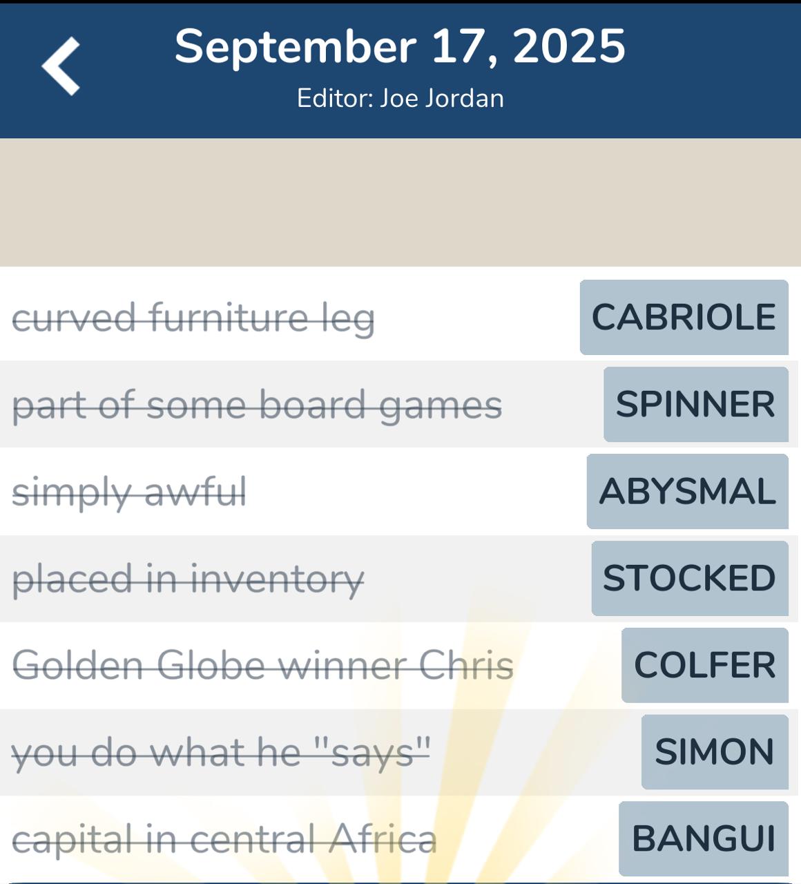 7 Little Words September 17 2025 4