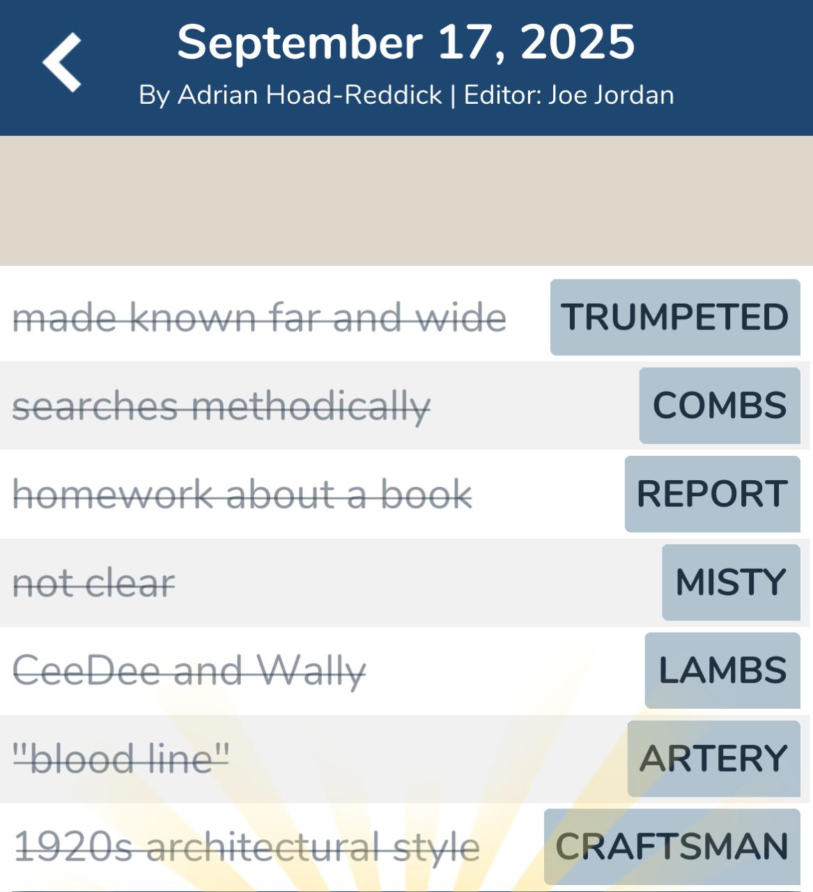 7 Little Words September 17 2025