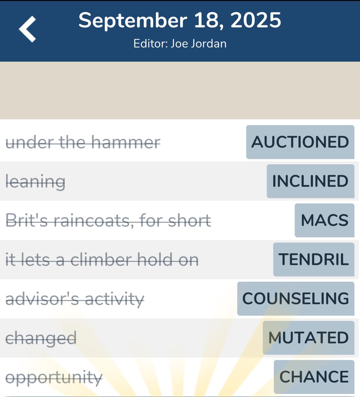 7 Little Words September 18 2025 1