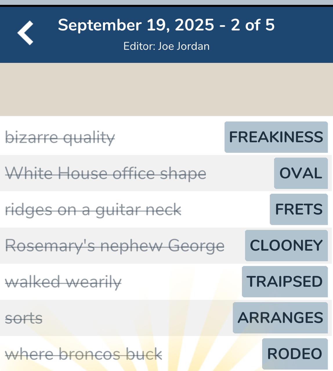 7 Little Words September 19 2025 1