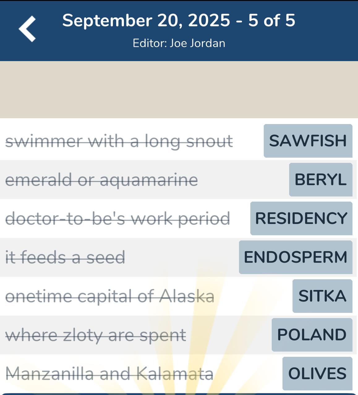 7 Little Words September 20 2025 4