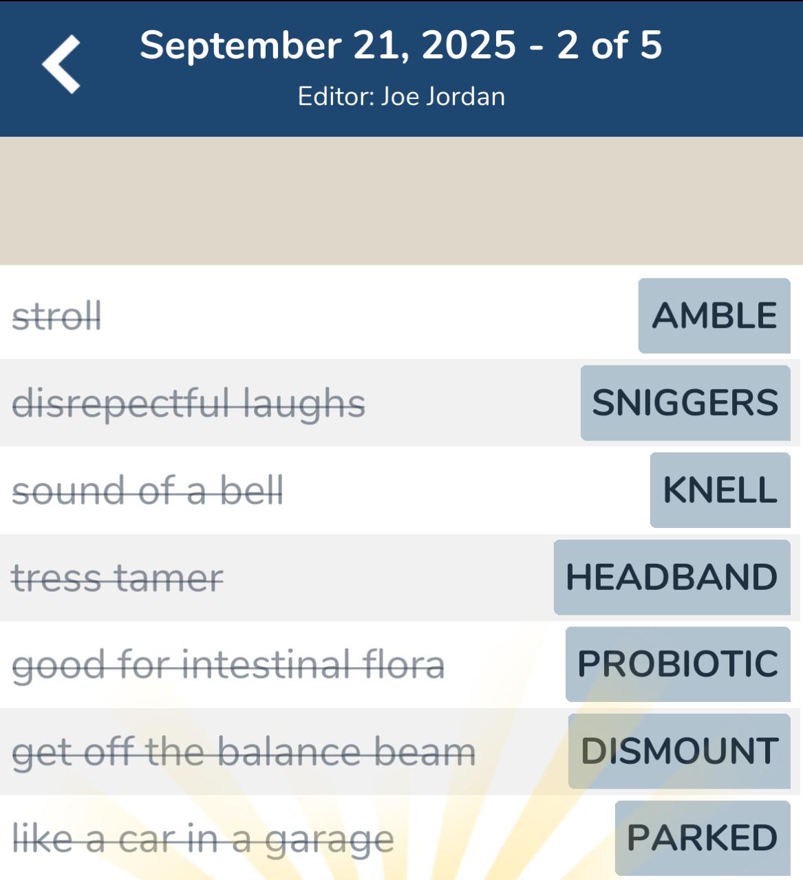7 Little Words September 21 2025 1