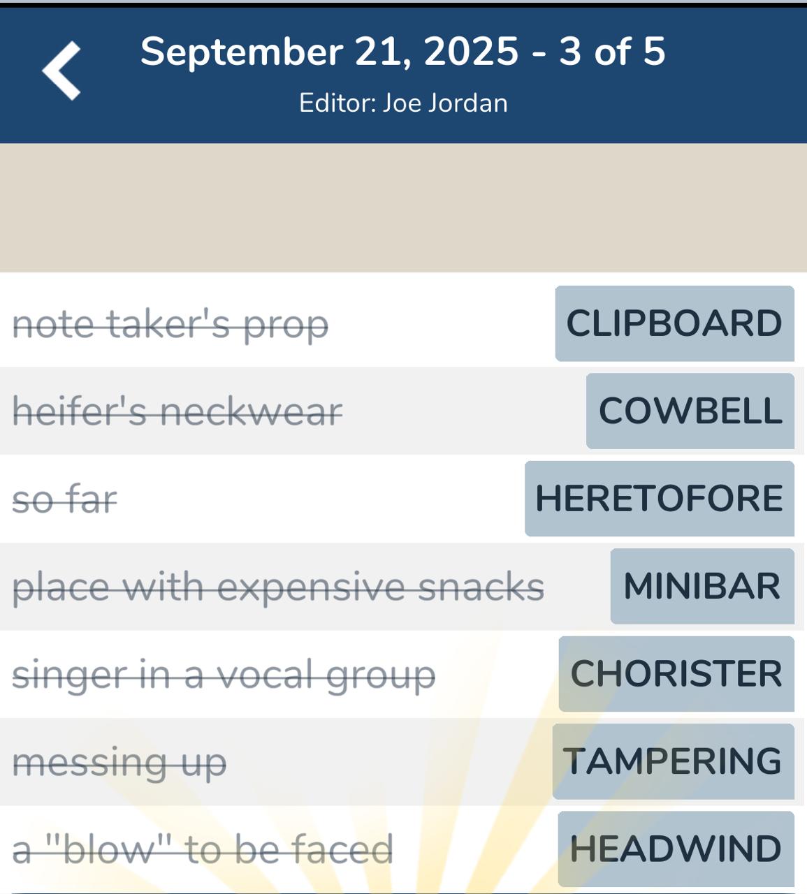 7 Little Words September 21 2025 2