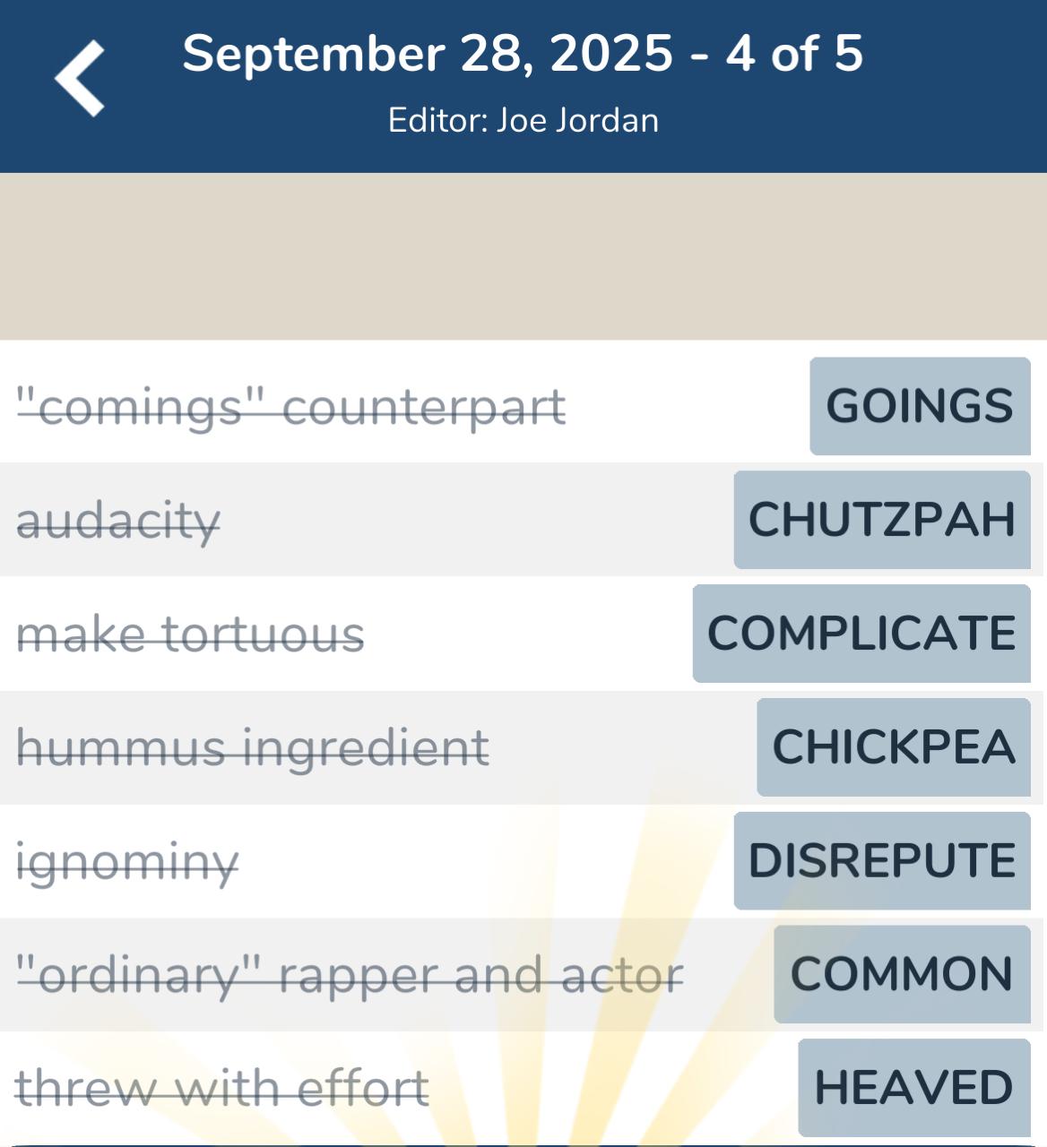 7 Little Words September 28 2025 4