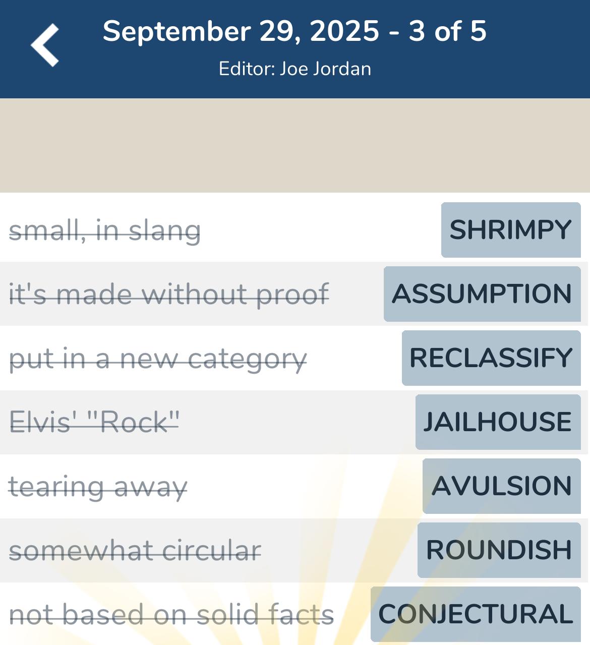 7 Little Words September 29 2025 3