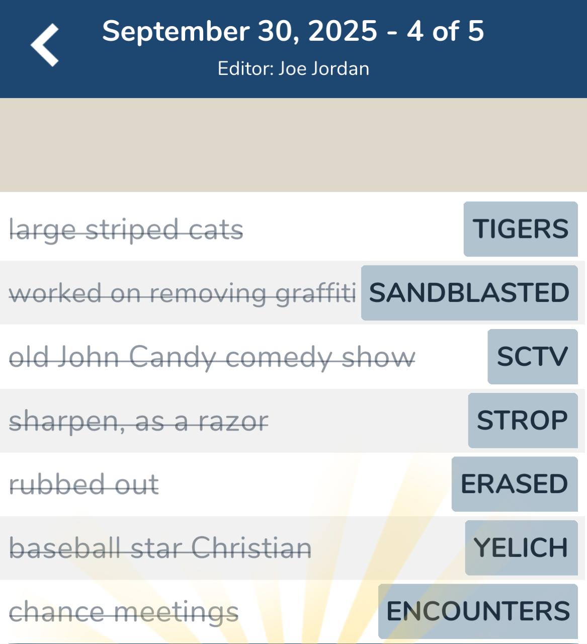 7 Little Words September 30 2025 4