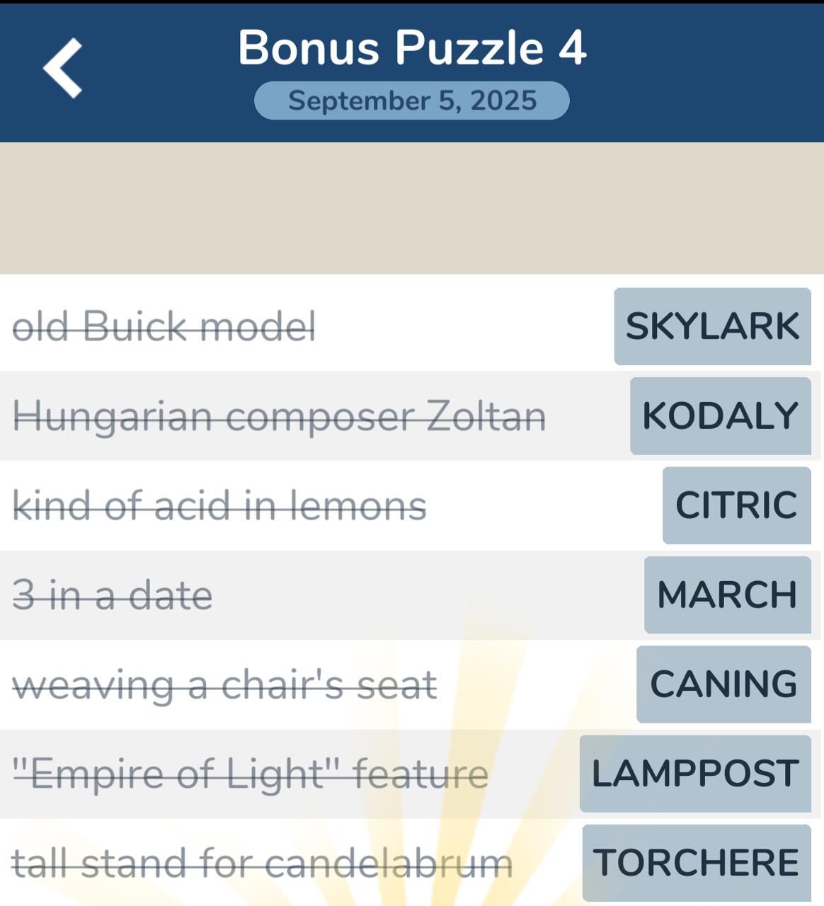 7 Little Words September 5 2025 4
