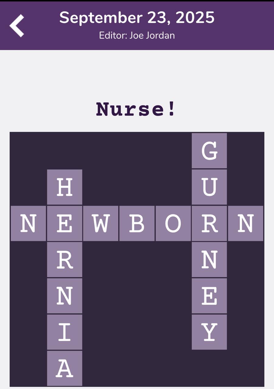 7 Little Words Tiny Little Crosswords September 23 2025