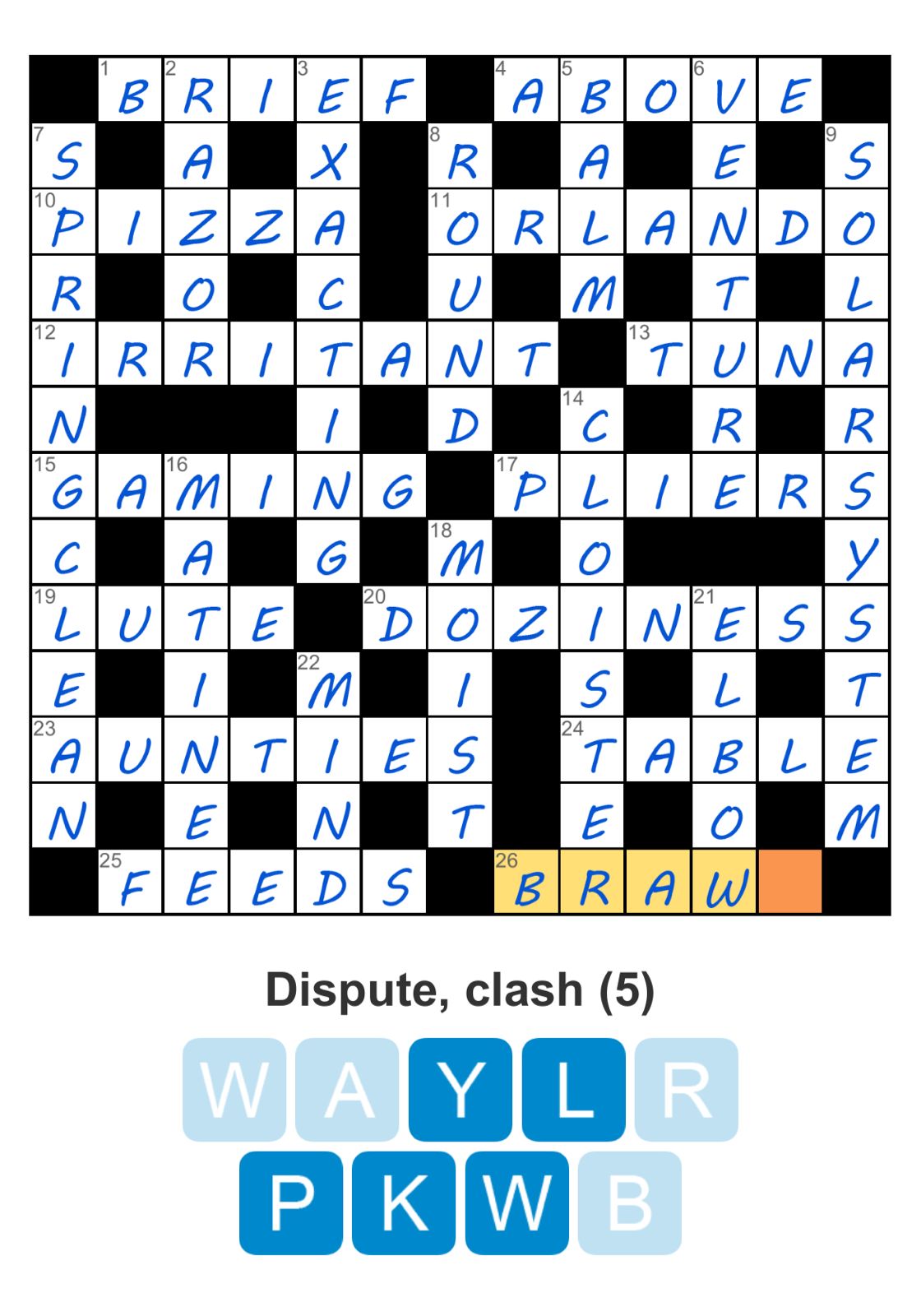 Puzzle Page Challenger September 21 2025