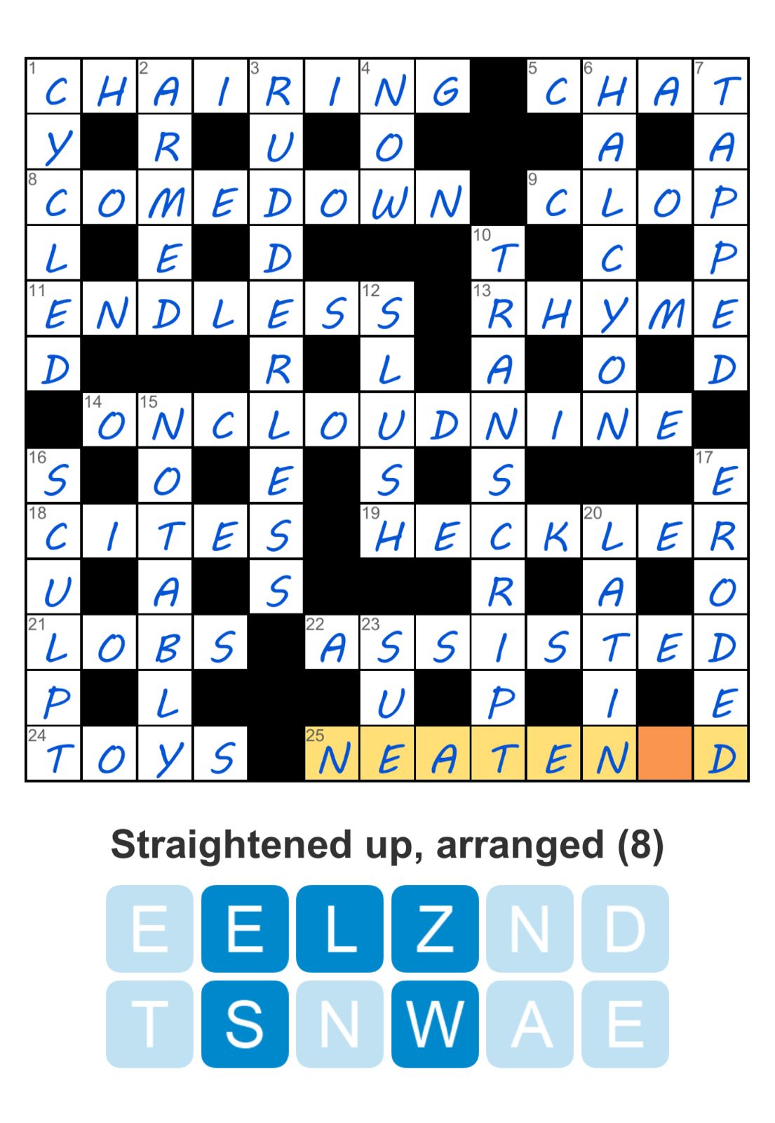 Puzzle Page Challenger September 5 2025