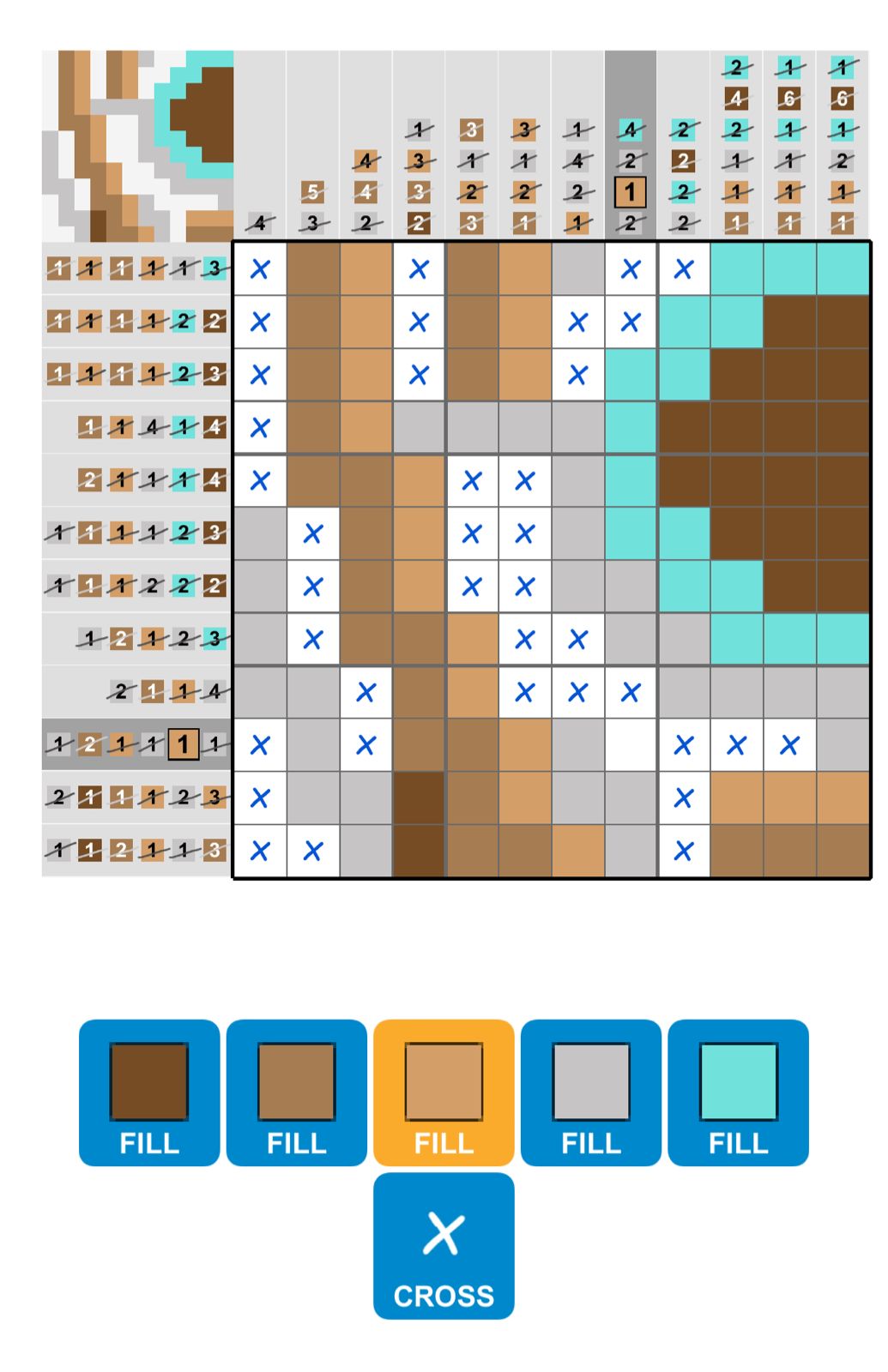 Puzzle Page Picture Cross September 11 2025