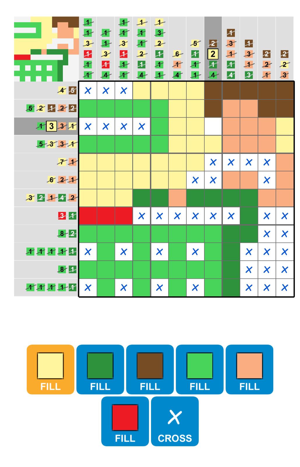 Puzzle Page Picture Cross September 18 2025