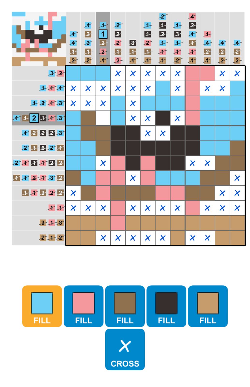Puzzle Page Picture Cross September 30 2025