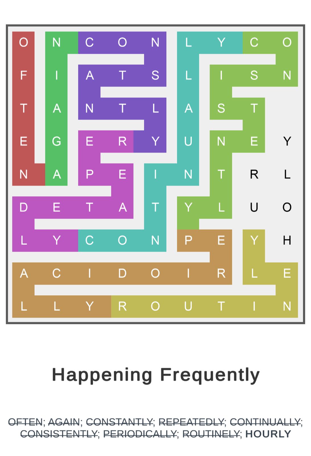 Puzzle Page Word Snake September 3 2025 Puzzle Page Word Snake September 3 2025
