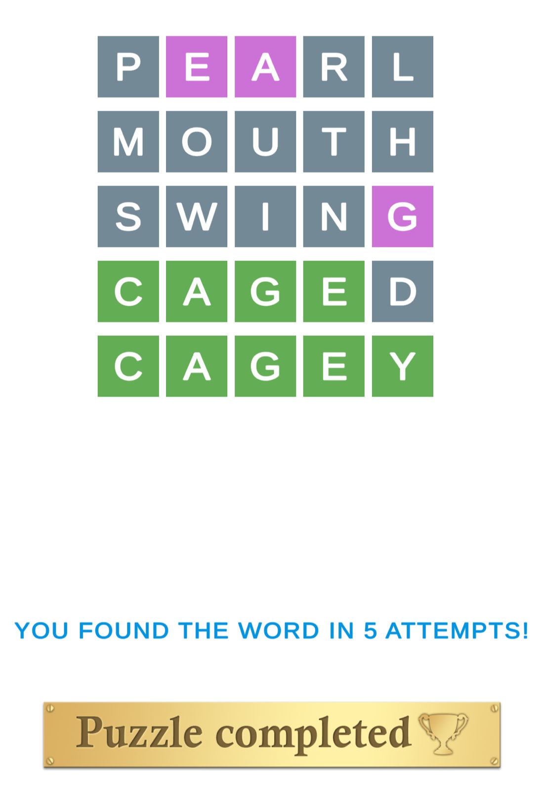Puzzle Page Wordy October 1 2025