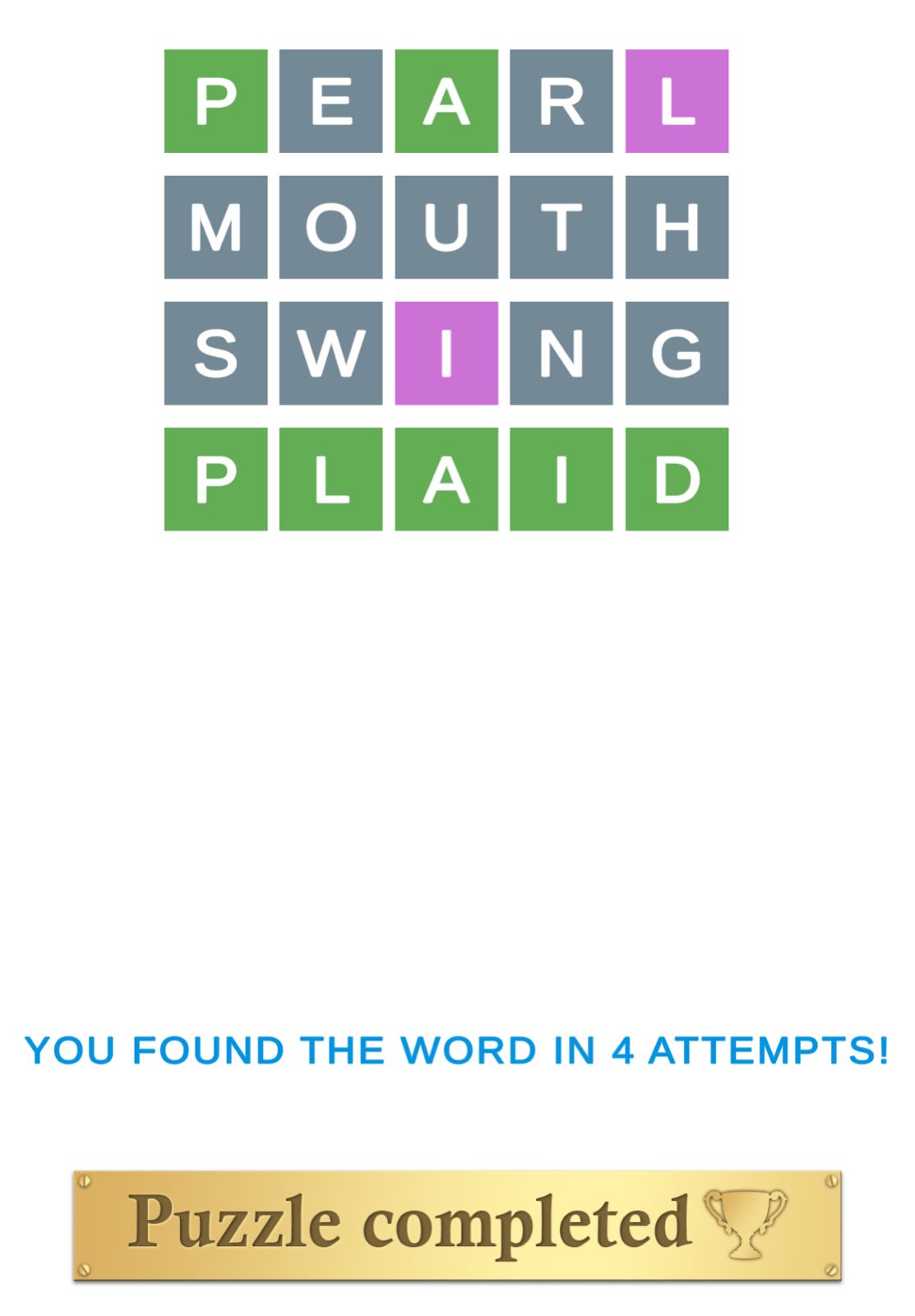 Puzzle Page Wordy September 21 2025