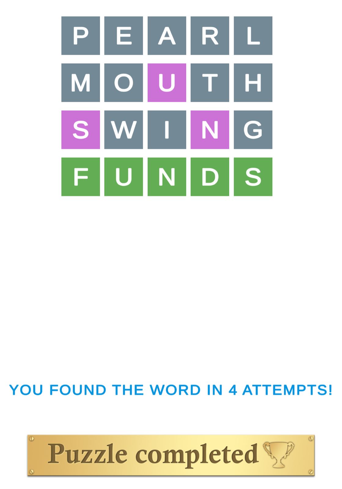 Puzzle Page Wordy September 27 2025