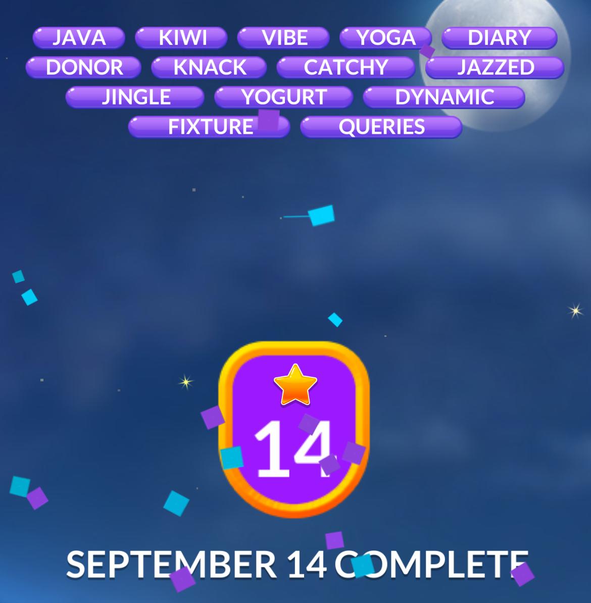 Word Stacks Daily Puzzle September 14 2025