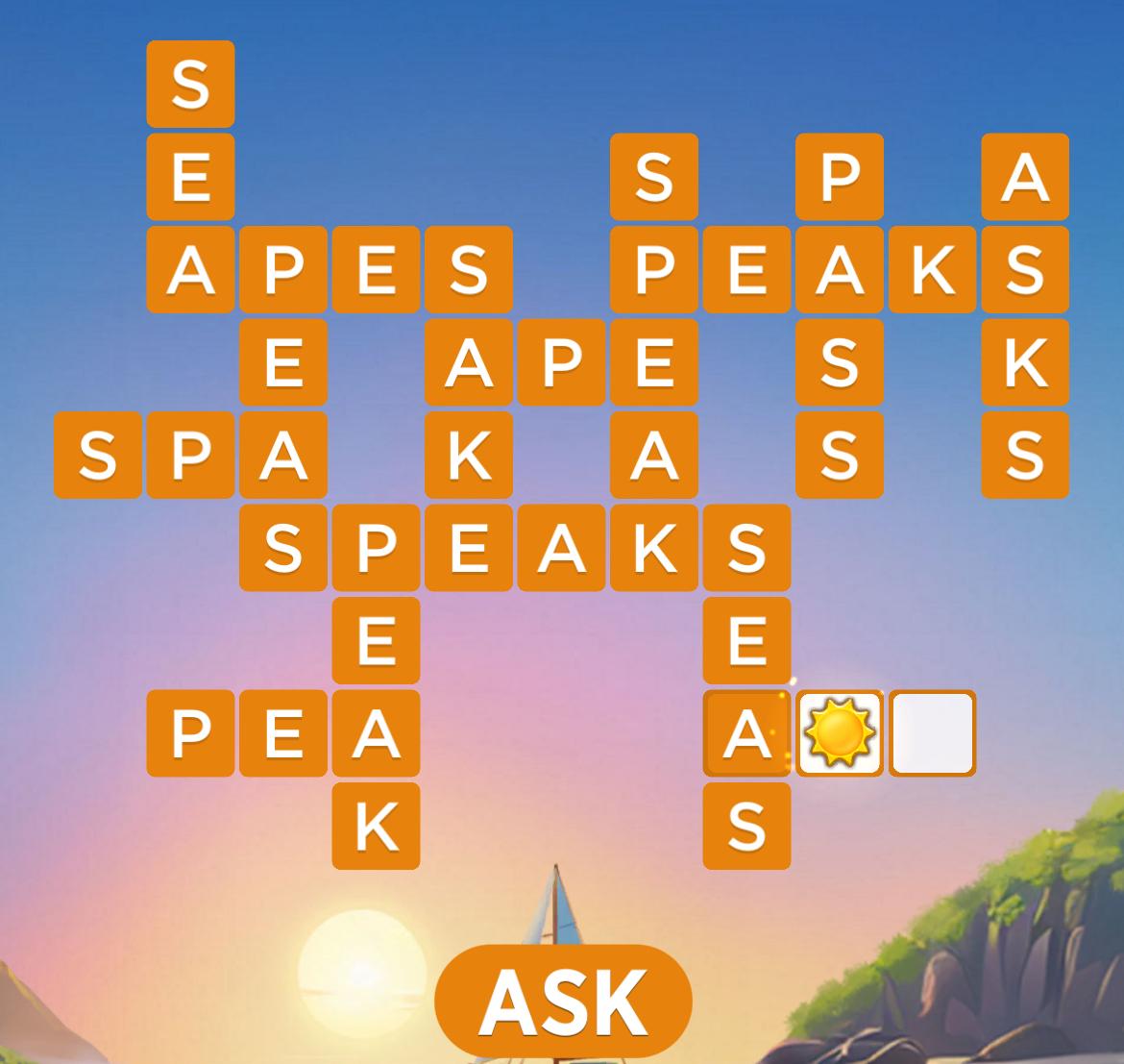 Words of Wonders (WOW) Daily Puzzle September 12 2025