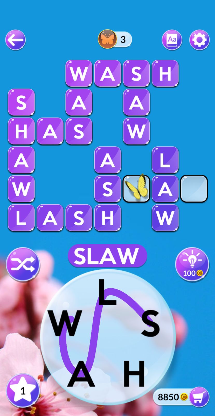 Wordscapes In Bloom Daily October 1 2025