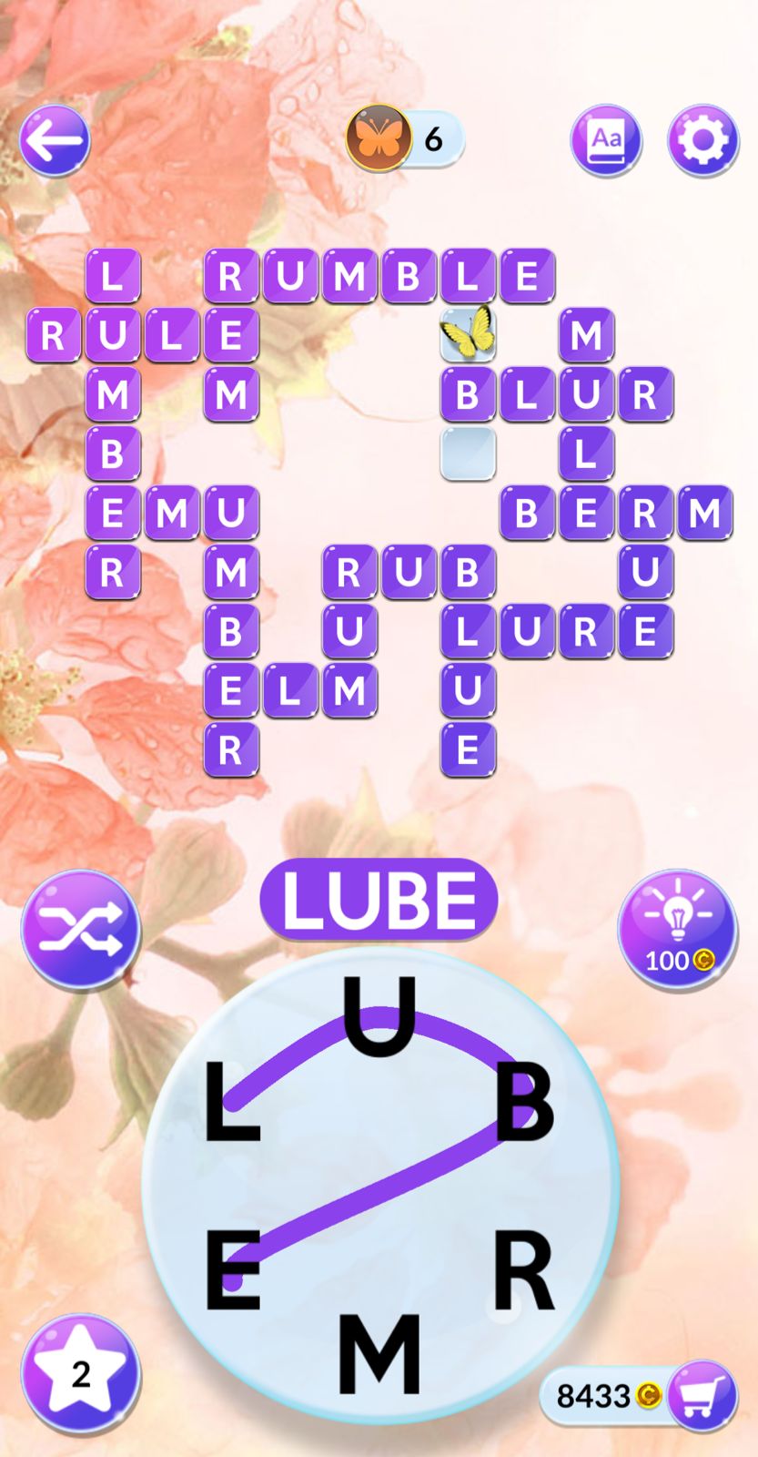 Wordscapes In Bloom Daily September 15 2025