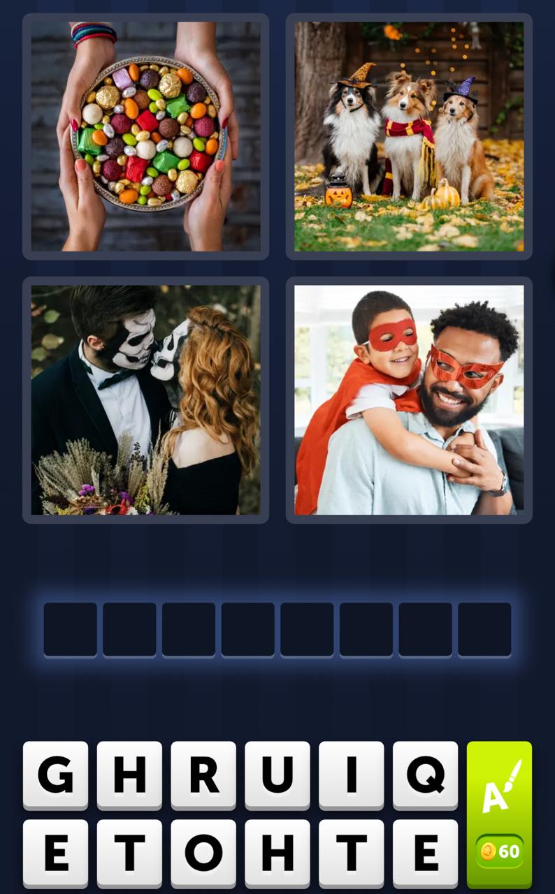 4 Pics 1 Word Daily Bonus Puzzle October 28 2025