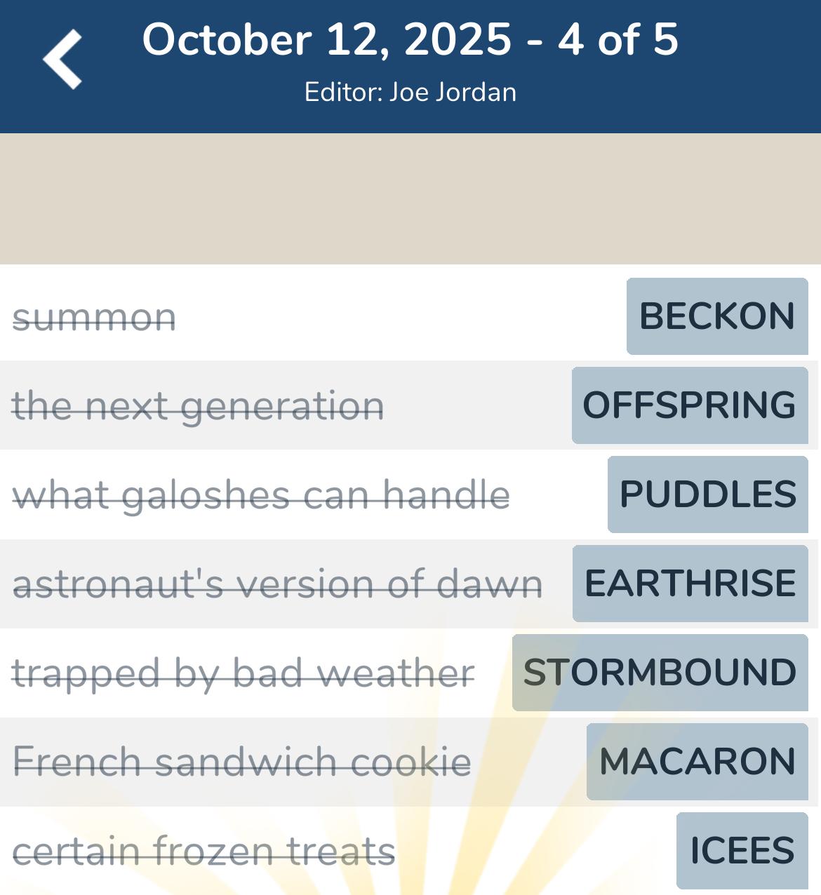 7 Little Words October 12 2025 4