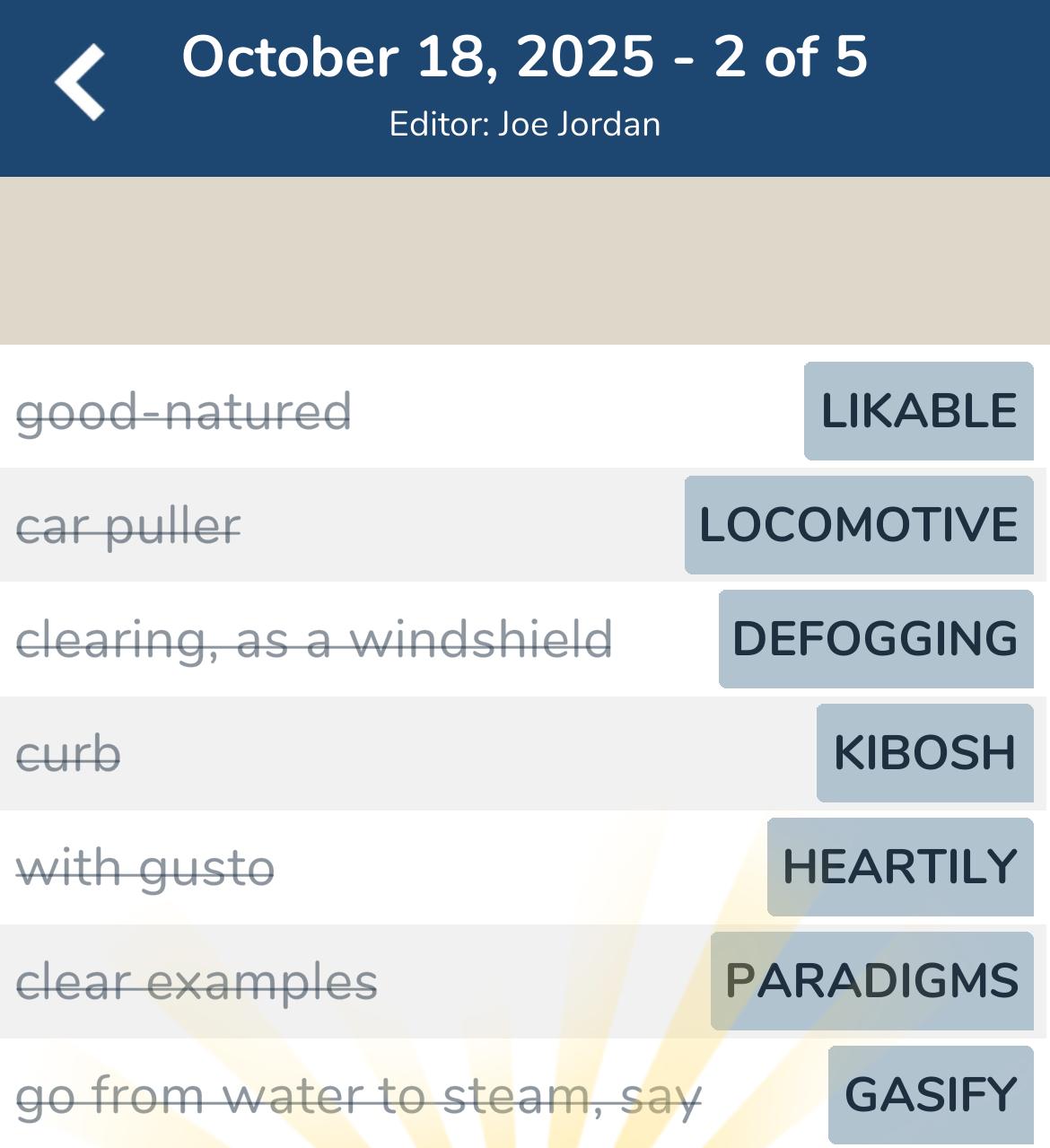 7 Little Words October 18 2025 2