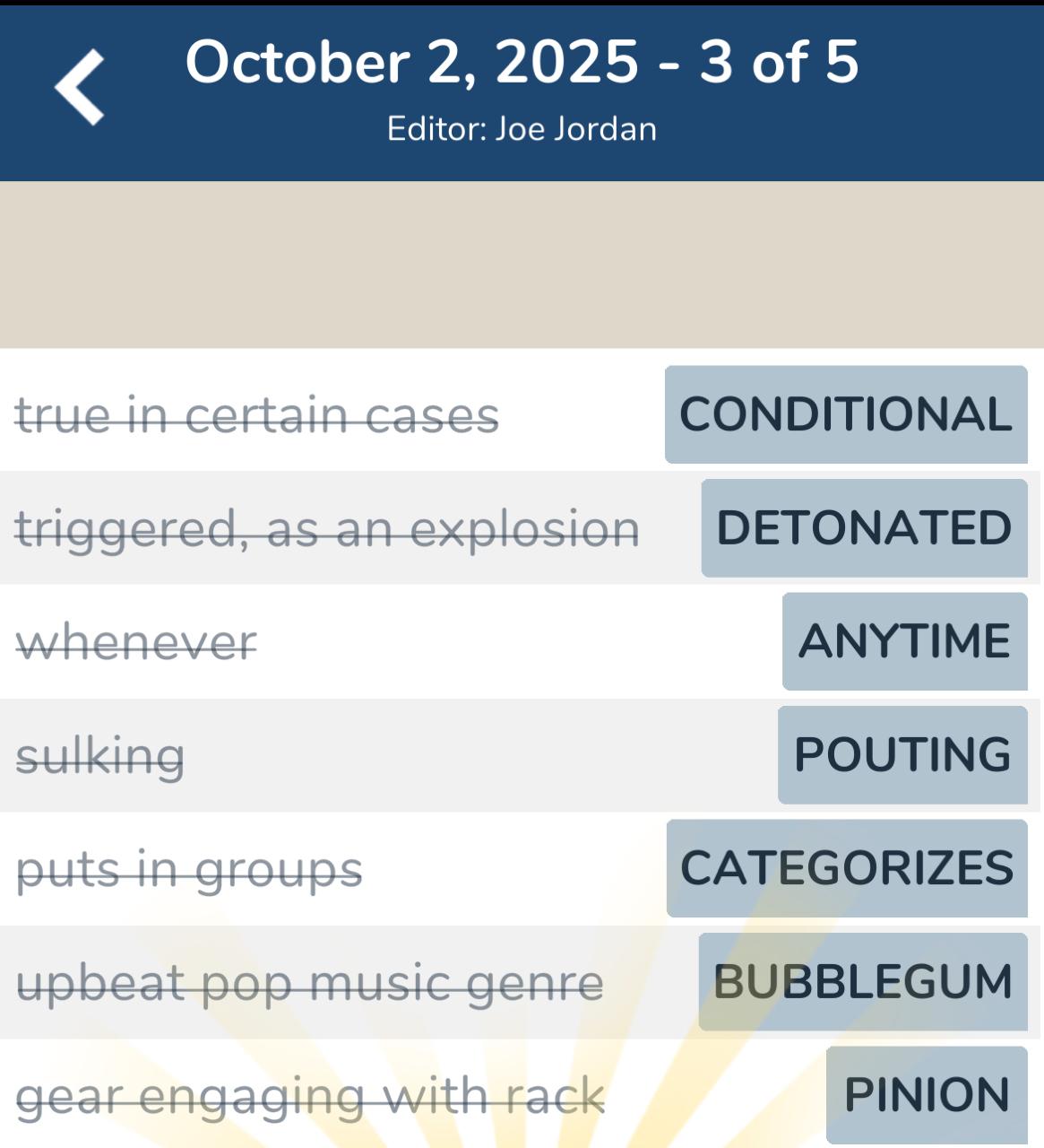 7 Little Words October 2 2025 3