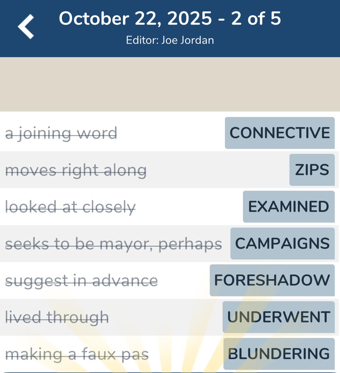 7 Little Words October 22 2025 2