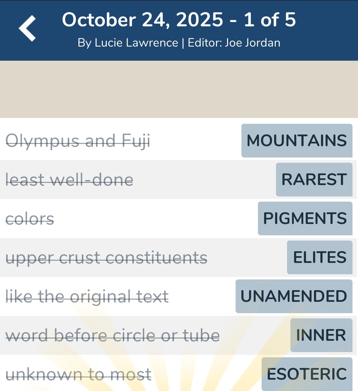 7 Little Words October 24 2025 1