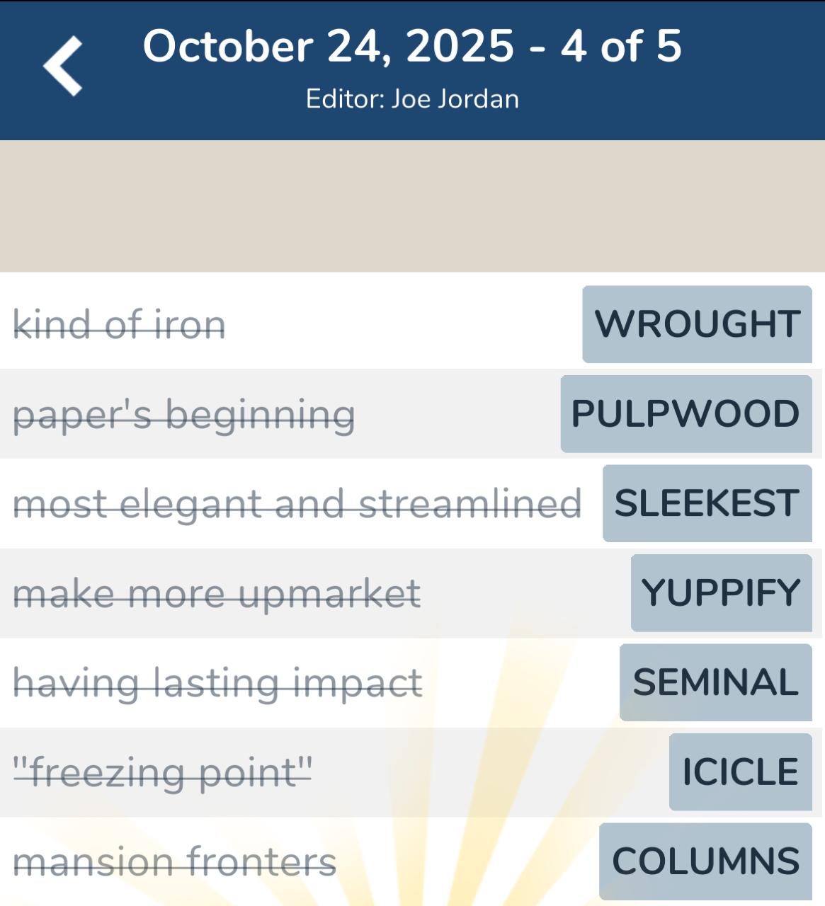 7 Little Words October 24 2025 4
