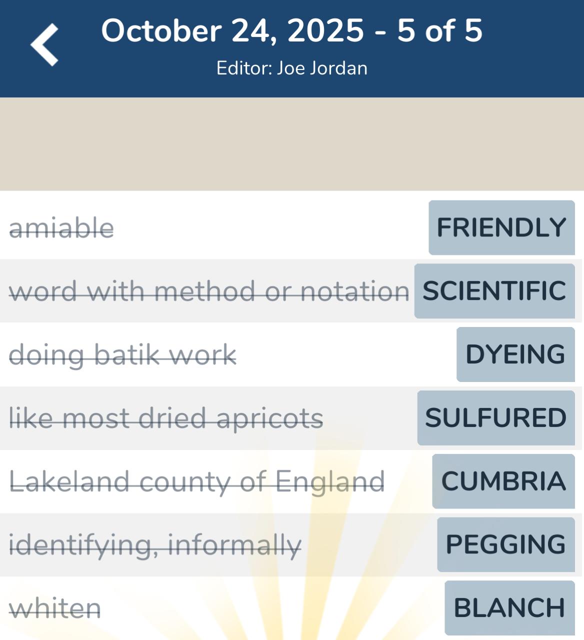 7 Little Words October 24 2025 5