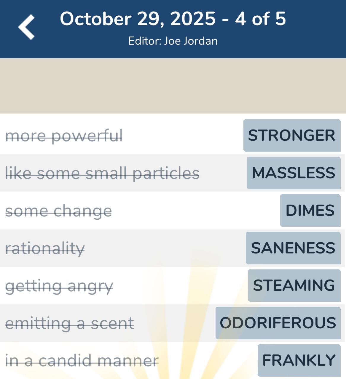 7 Little Words October 29 2025 4