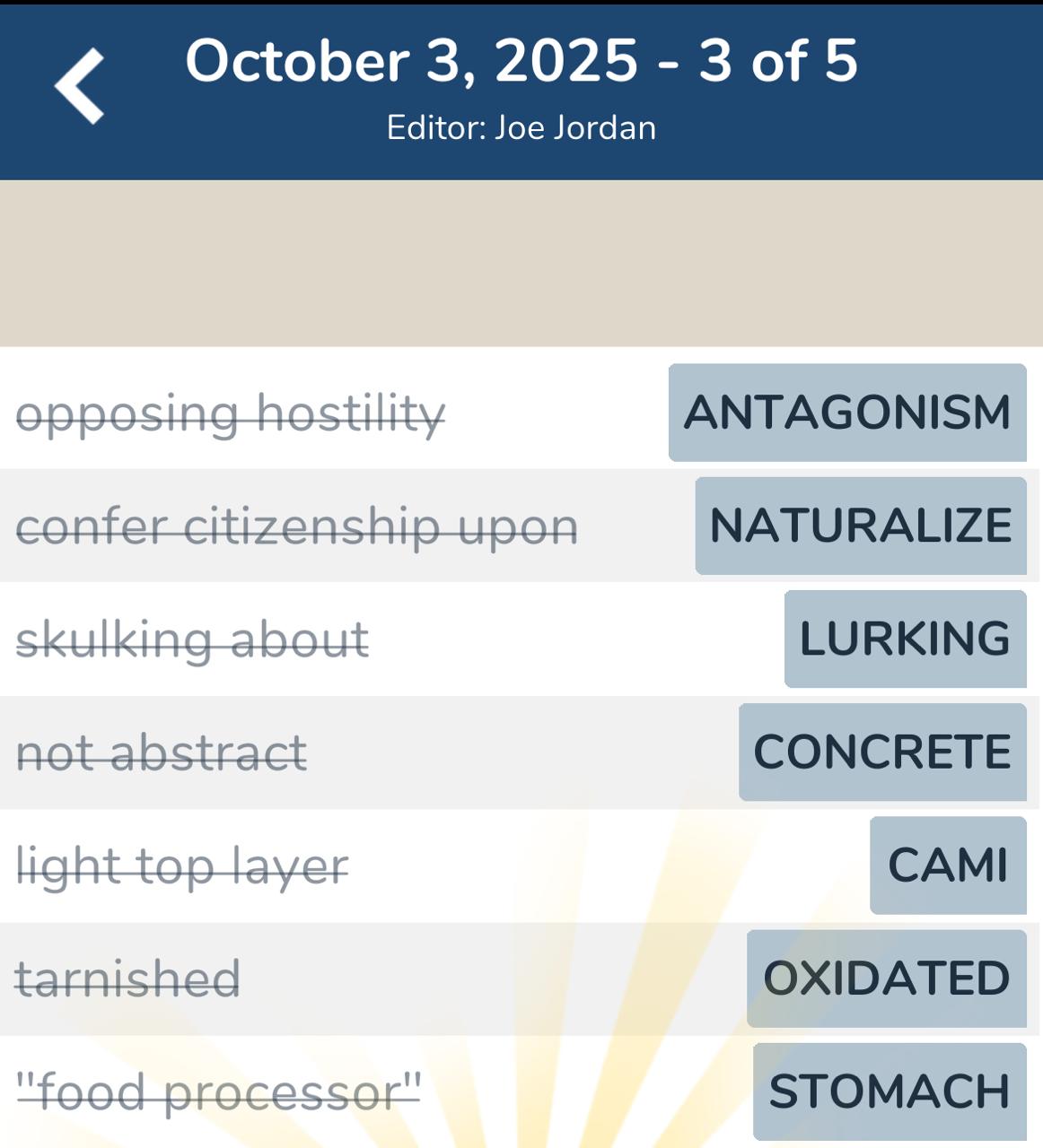7 Little Words October 3 2025 3
