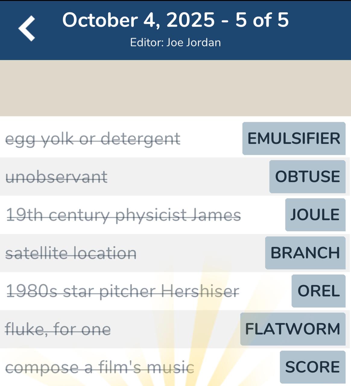 7 Little Words October 4 2025 5
