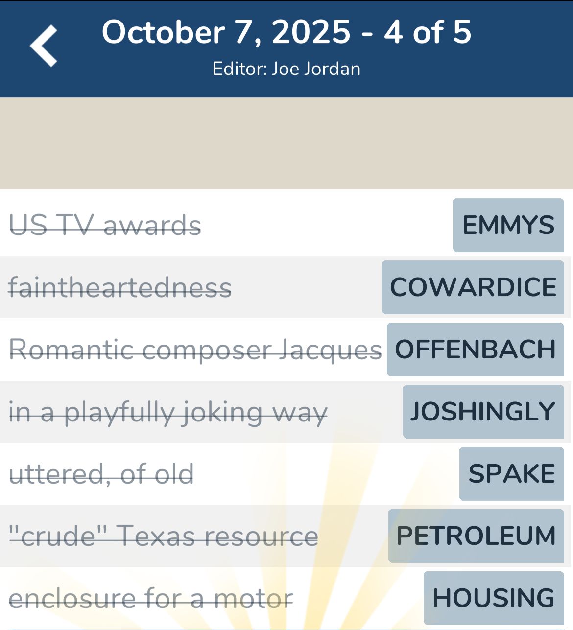7 Little Words October 7 2025 4