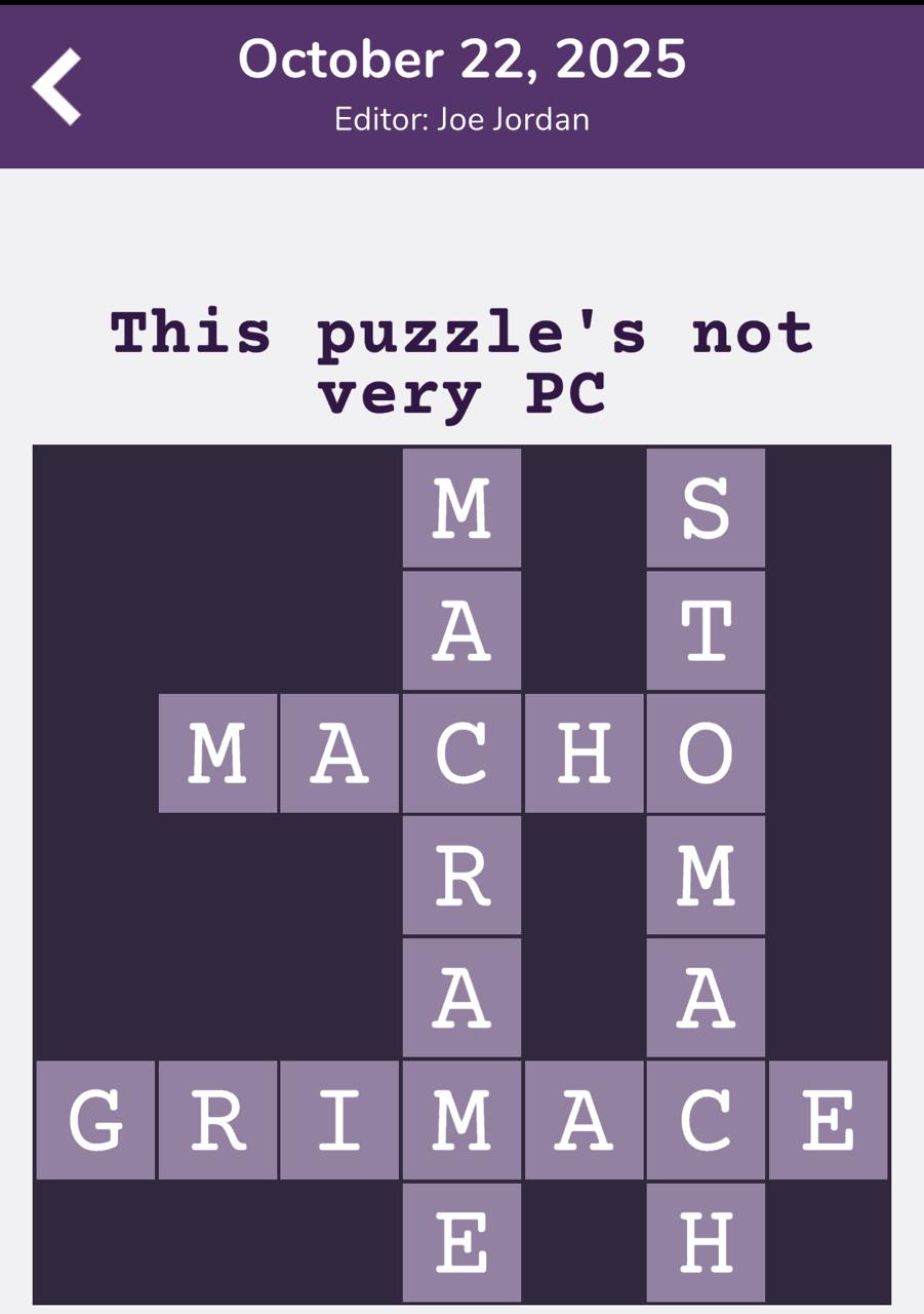 7 Little Words Tiny Little Crosswords October 22 2025