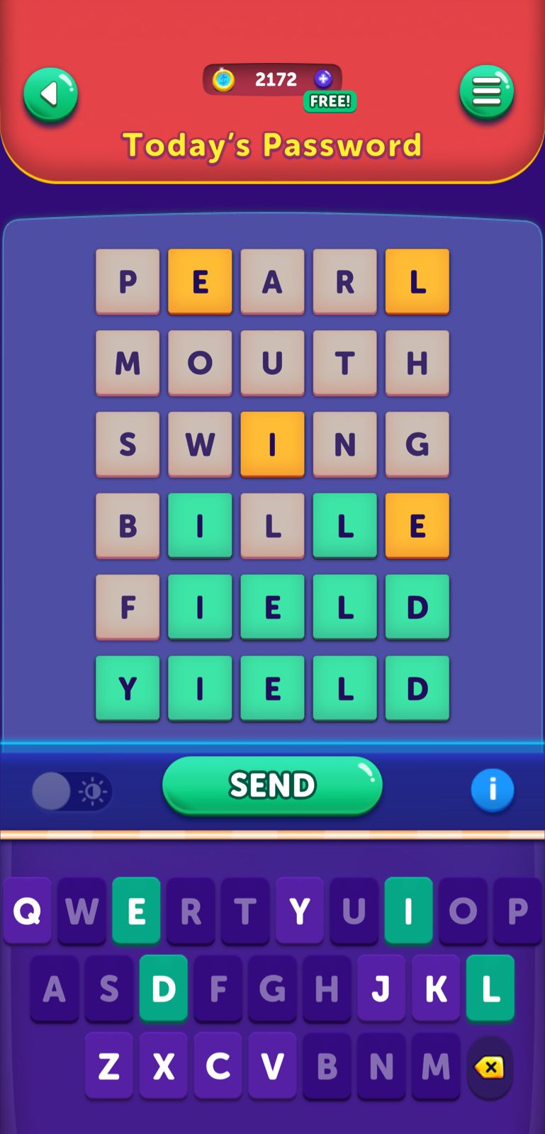 CodyCross Password November 1 2025