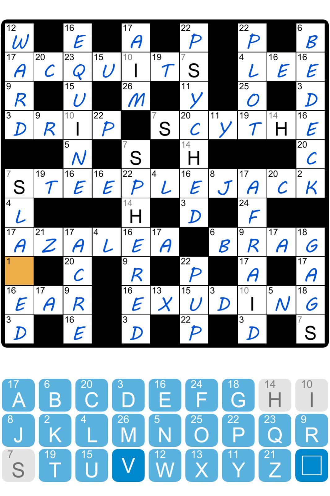 Puzzle Page Codeword October 12 2025